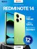 Смартфон Xiaomi Redmi Note 14, 6.67" AMOLED дисплей 120 Гц, 6/128GB, Lime Green