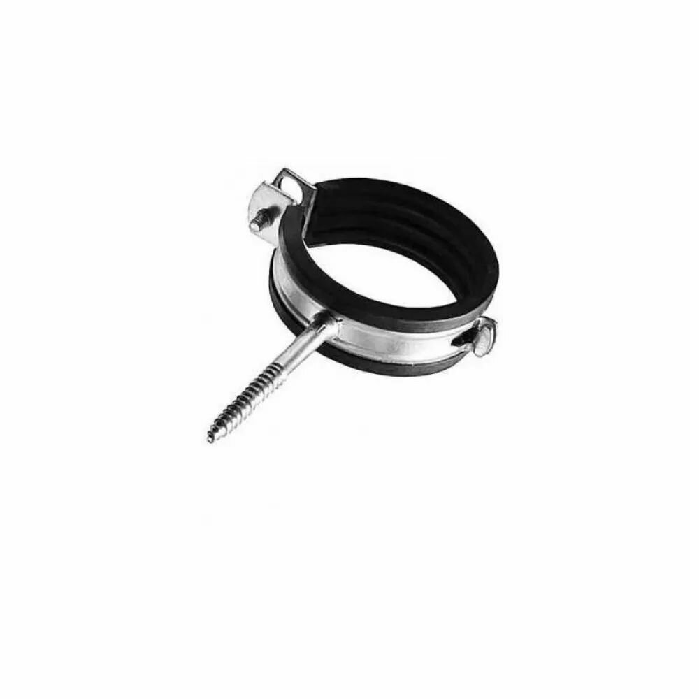 Хомут трубный сантехнический с резиновым уплотнителем TIM 1 