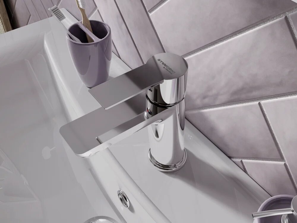 Смеситель для раковины STWORKI by Damixa Хельсинки хром - фото №7