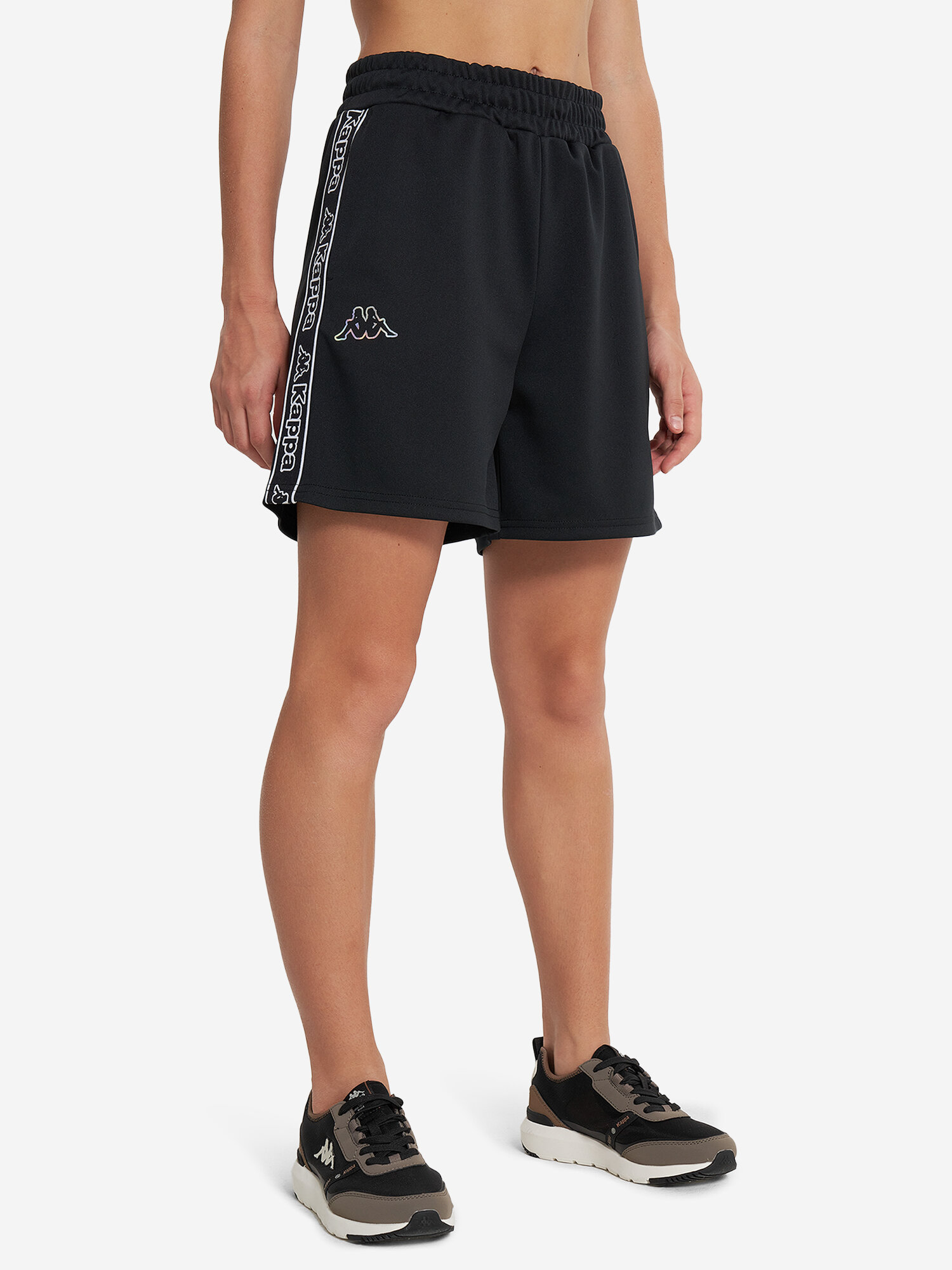 Шорты Kappa, размер 146-152, черный — фото 1