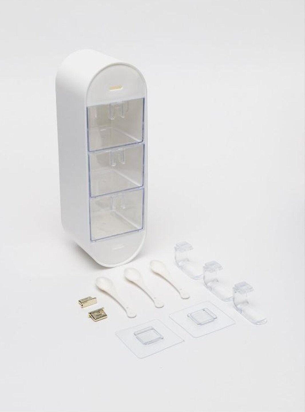 Контейнер для специй и сыпучих продуктов, контейнер для хранения круп, кухонный органайзер