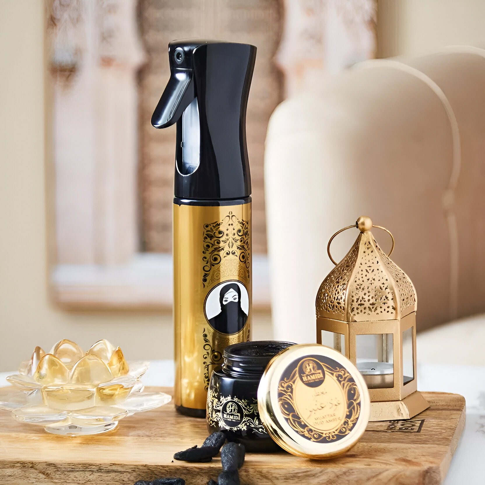 Освежитель воздуха Hamidi Abaya Air & Fabrik Freshener(320 ml.)