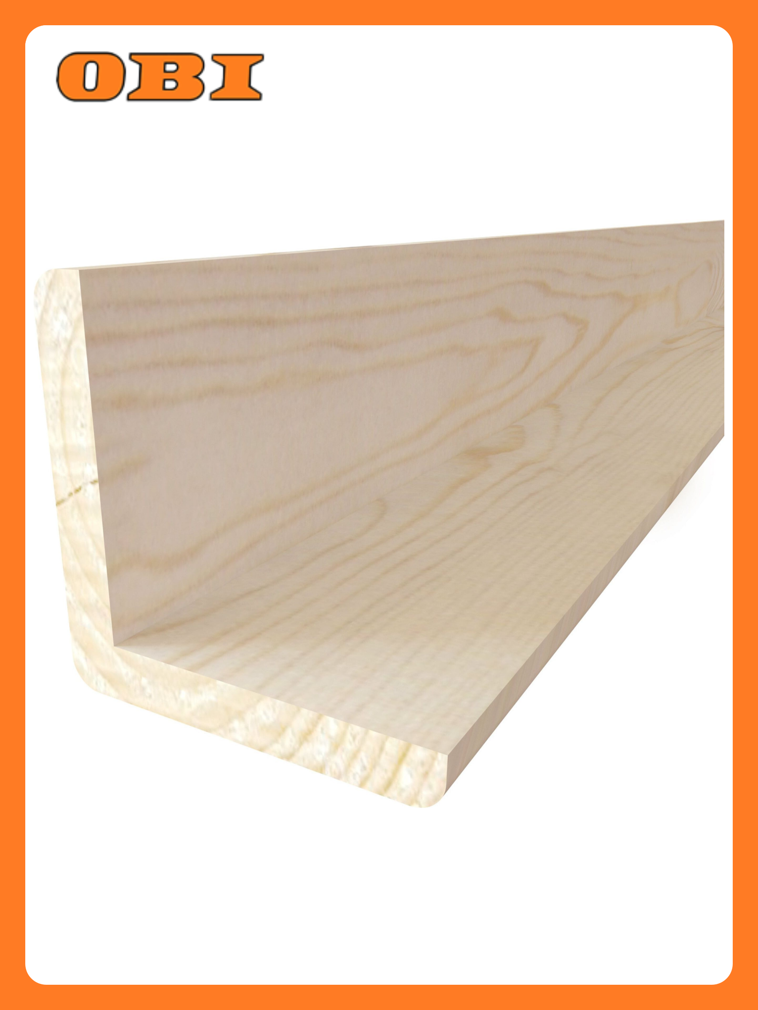 Уголок строганный Радовицкий ДОК хвоя сорт Экстра 2200х40х40 мм