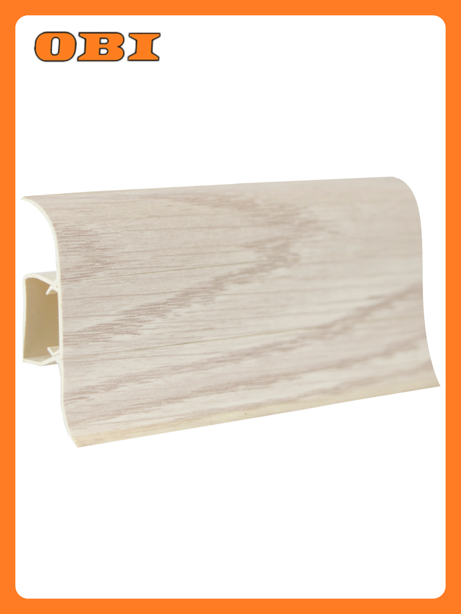 Плинтус ПВХ 56мм TITANIUM ECO №26 25м