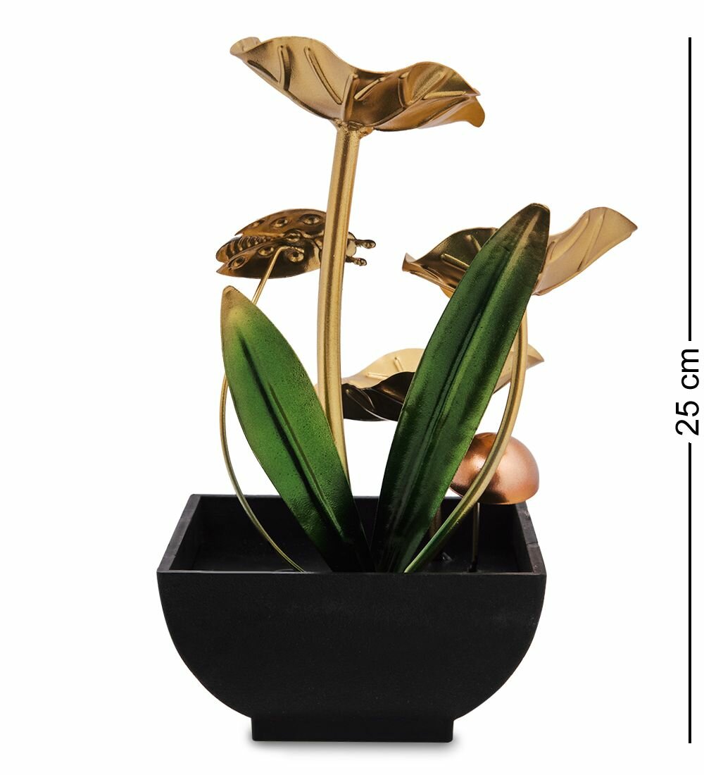 Настольный фонтан 'Золотая лилия' — фото 1