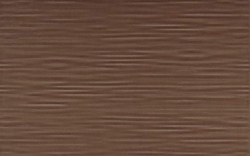 Керамическая плитка Шахтинская плитка (Unitile) Сакура х9999119210 25x40 Глянцевая Структурированная Коричневый