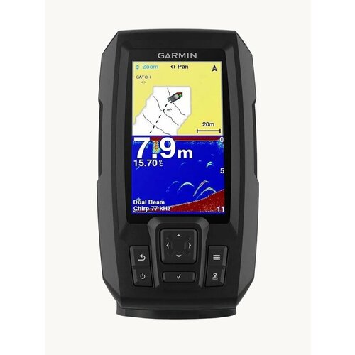 Эхолот Garmin STRIKER Vivid 4CV Комплект с защитной крышкой и датчиком GT20-TM