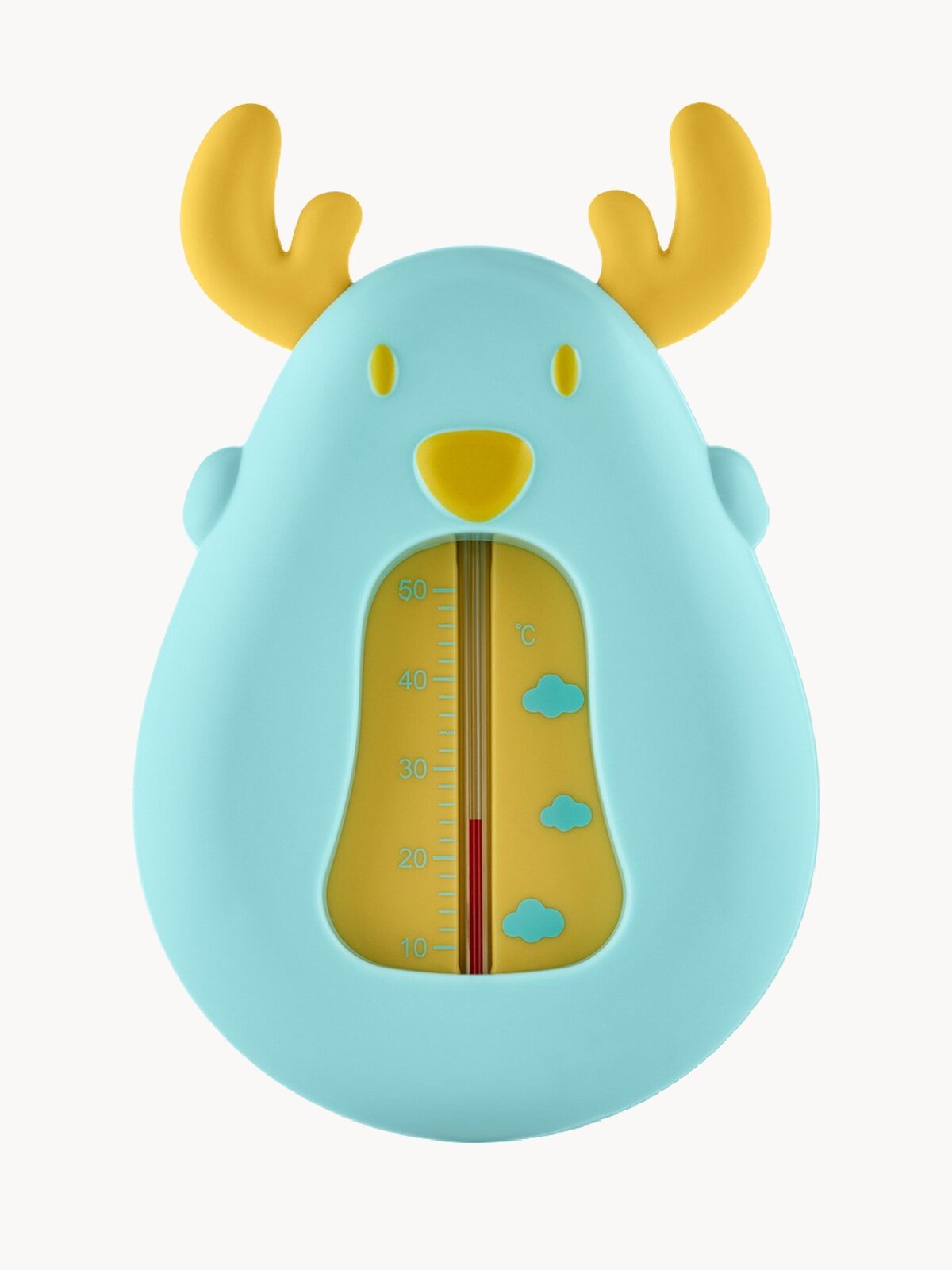 Термометр детский для воды, для купания в ванночке Олень от ROXY-KIDS цвет голубой