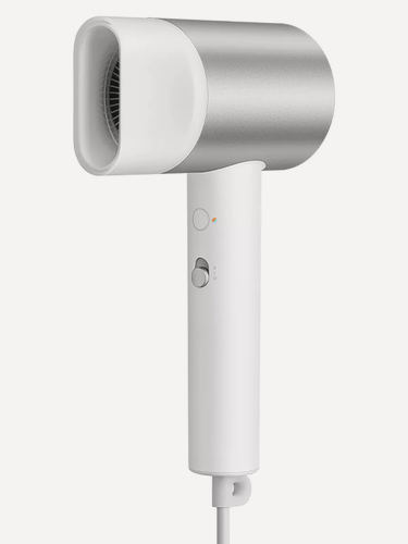 Изображение товара Фен для волос Xiaomi Water Ionic Hair Dryer H500, 1800Вт, серебристый/белый