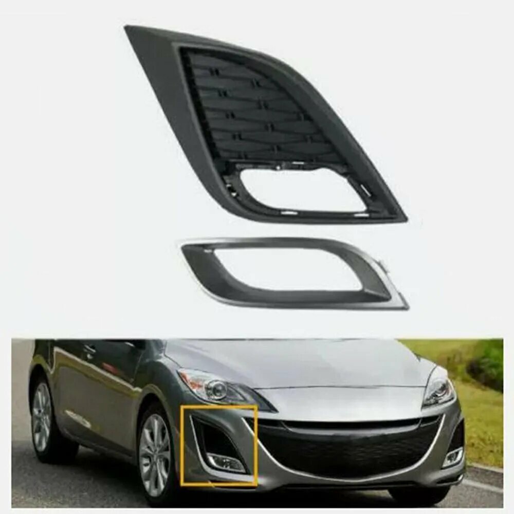 Рамка противотуманной фары Mazda BBN250C11C справа