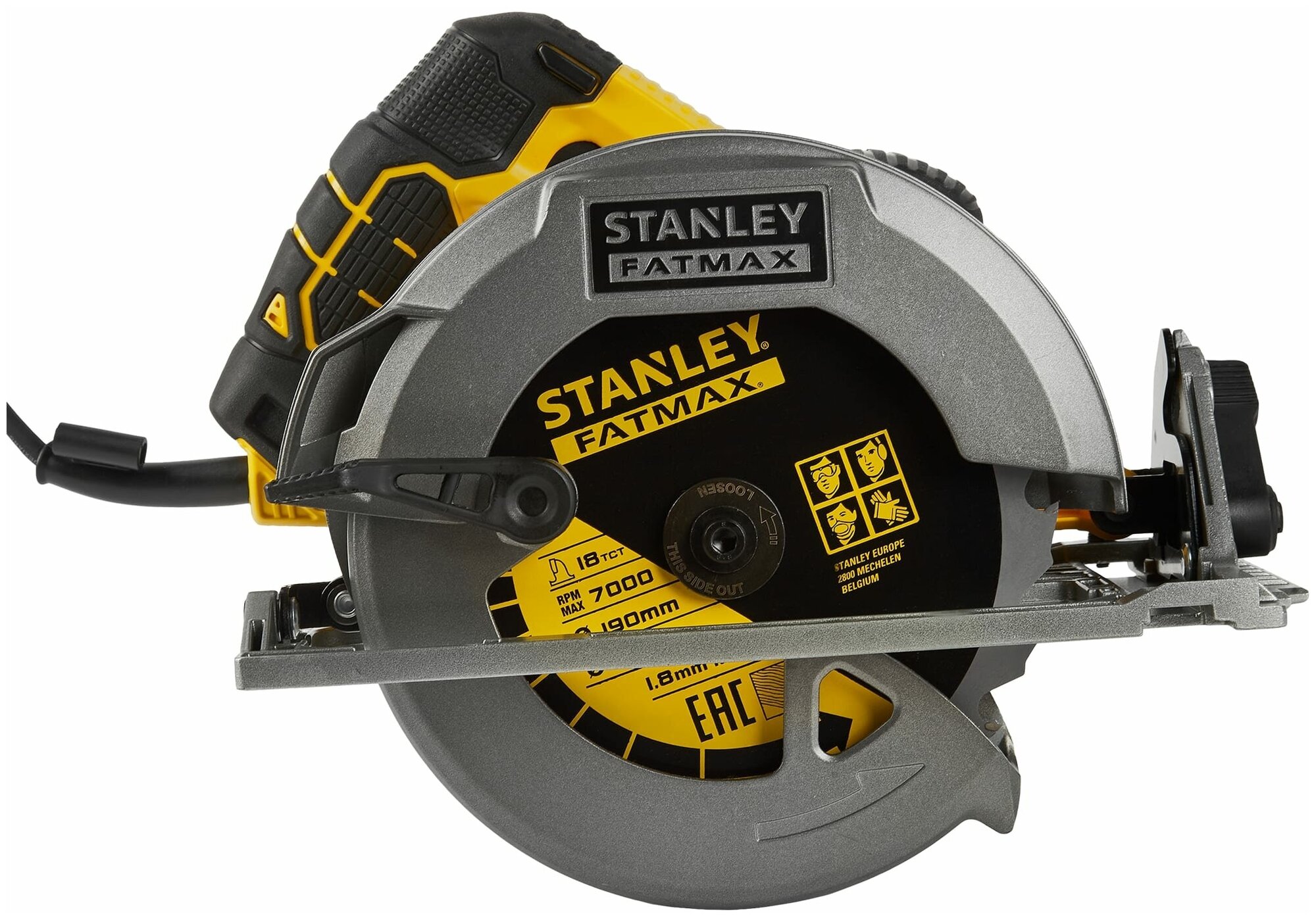 Циркулярная пила Stanley Fatmax FME301, 1650 Вт, 190 мм - фотография № 6