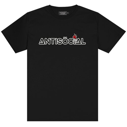 Футболка ANTISOCIAL, размер XL, черный