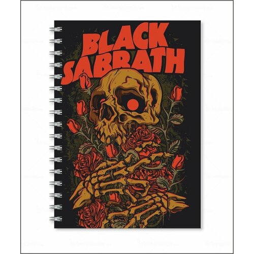 Тетрадь Black Sabbath № 9 тетрадь black sabbath 13