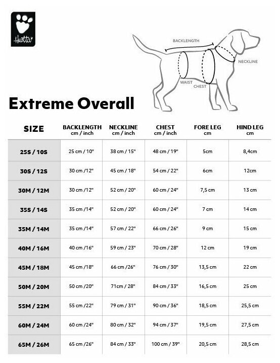 933847 Hurtta Extreme Overall теплый комбинезон, размер 50M, черный - фотография № 12