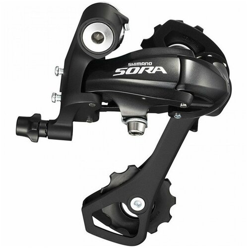 Переключатель задний Shimano Sora R3000, GS, 9 скоростей, черный, ERDR3000GS