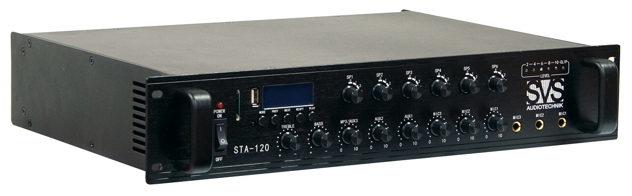 SVS Audiotechnik STA-120 Микшер-усилитель 6-зонный