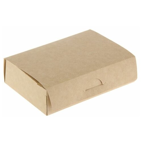 Контейнер на вынос, крафт, 16,5 х 11,5 х 4,5 см, 0,7 л 1441835