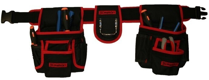 Сумка MATRIX 90240 пояс двойная 20 карманов держатель для молотка