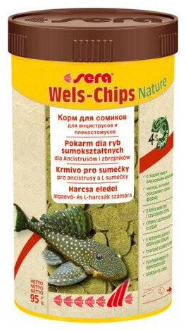 Сера Чипсы д/сомиков 250мл Wels-chips - фотография № 5