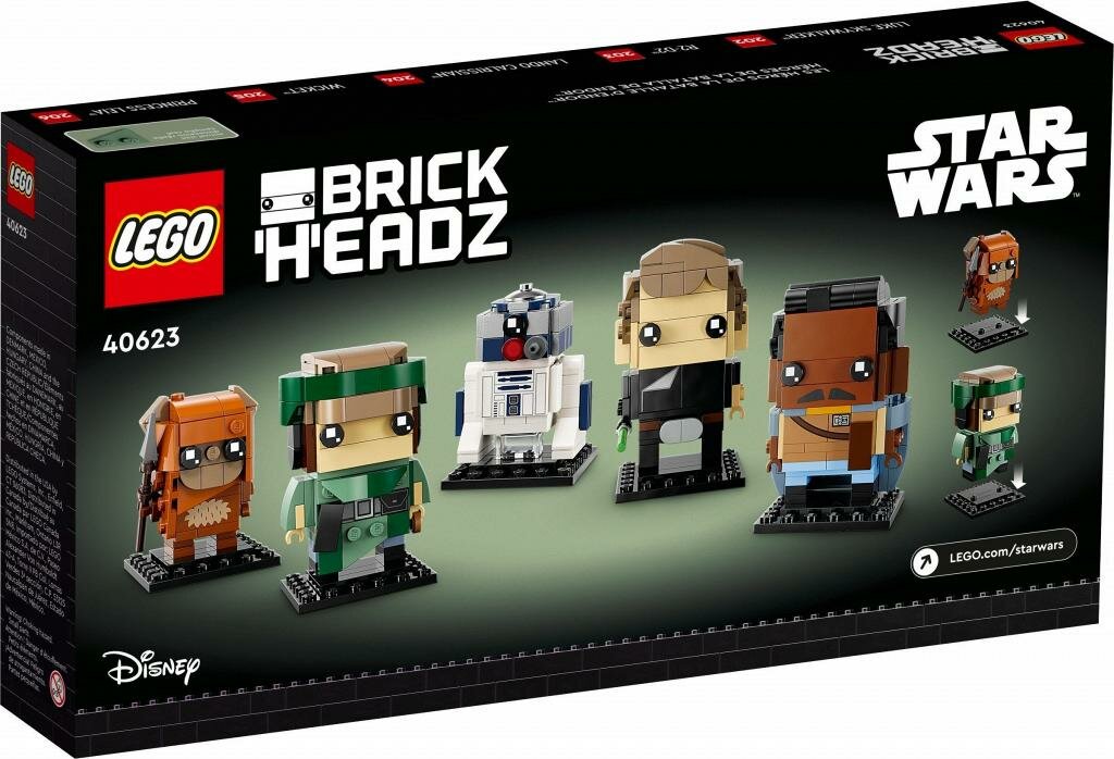 Lego 40623 BrickHeadz Сувенирный набор Герои битвы на Эндоре