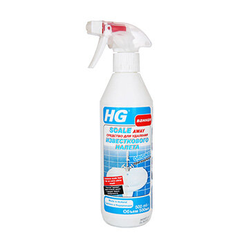 Чистящее средство HG для удаления известкового налета, 500 мл, спрей - фотография № 17