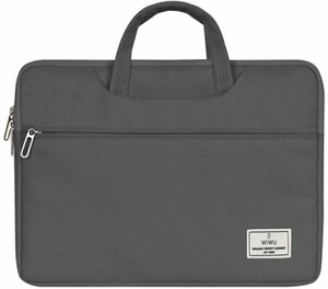 Сумка для ноутбука WiWU ViVi Laptop Handbag для Macbook 15.6", водонепроницаемая - Серый