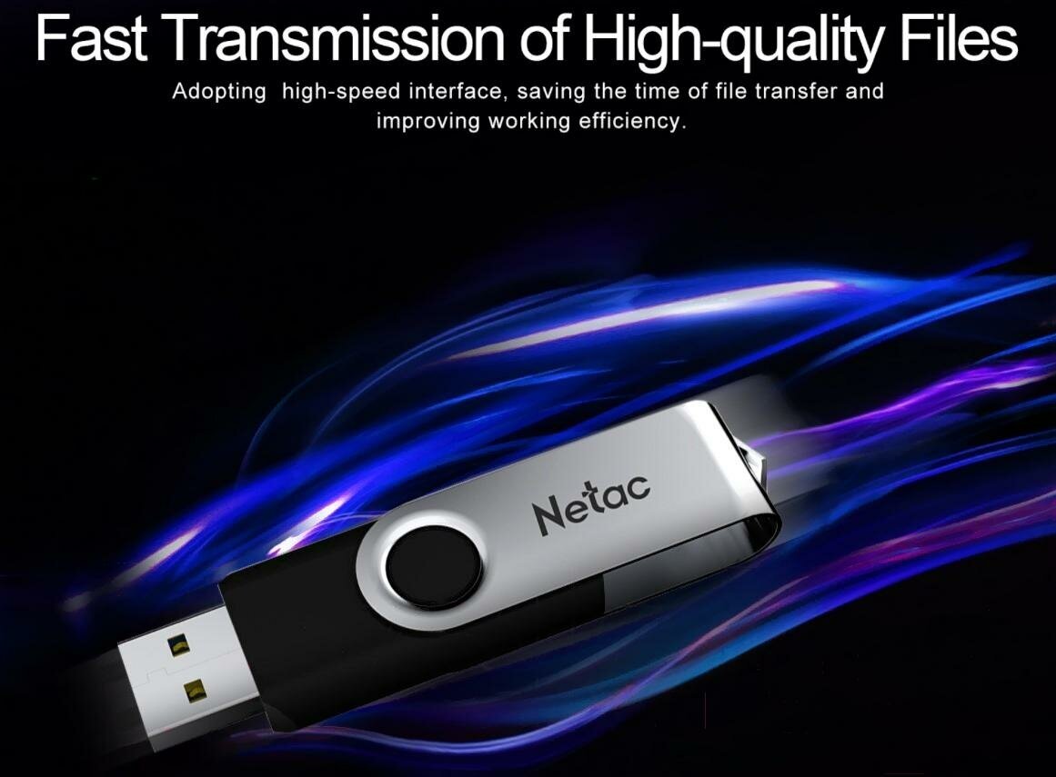 Накопитель USB 3.0 64GB Netac - фото №9