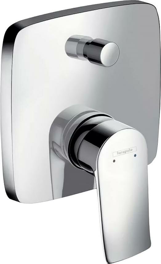 Смеситель для ванны с душем Hansgrohe Metris 31454000, хром