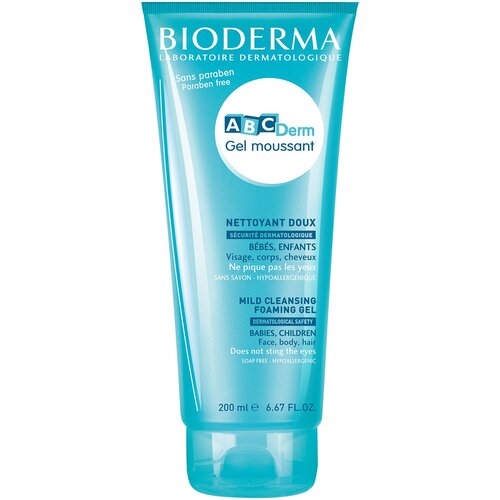 Гель BIODERMA ABCДерм очищающий 200 мл