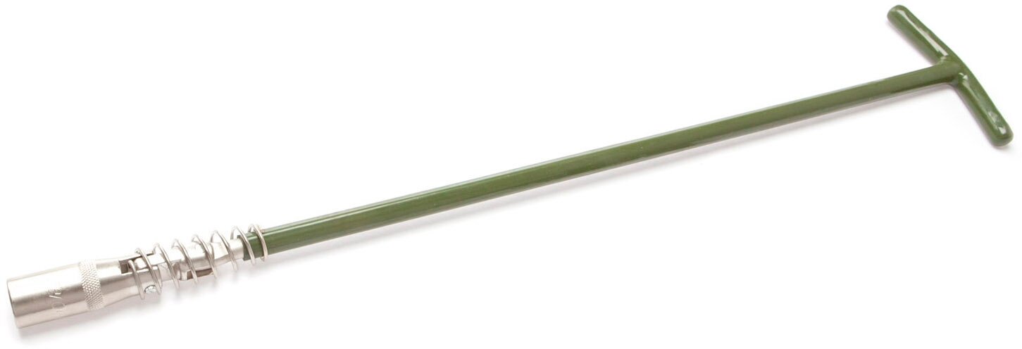 Ключ свечной карданный с резиновой вставкой 16×500 мм, Дело Техники, 547516
