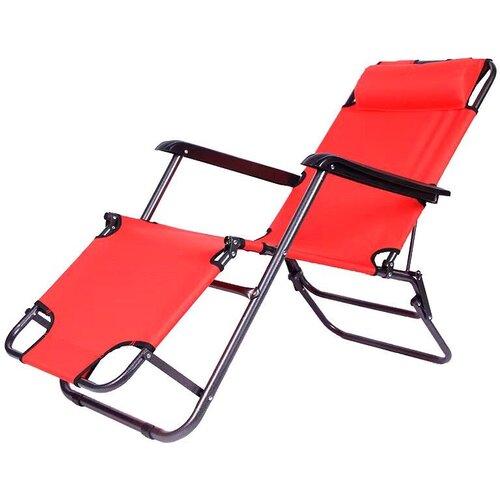 Кресло-шезлонг складное красное CHO-153 Ecos 993135 .