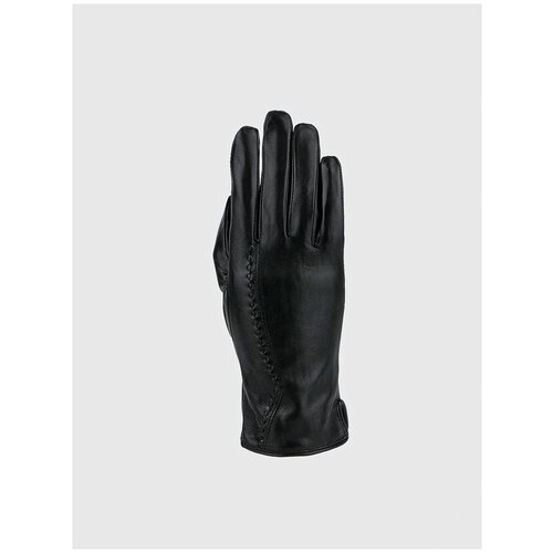 Перчатки кожаные женские Elma EL088NC размер 7.5 черного цвета