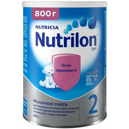 Смесь Nutrilon молочная 2 с 6 месяцев 800г