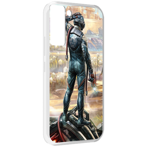 Чехол MyPads the-outer-worlds для Tecno Pop 5 LTE / Pop 5 Pro задняя-панель-накладка-бампер чехол mypads the outer worlds для tecno pop 5 lte pop 5 pro задняя панель накладка бампер