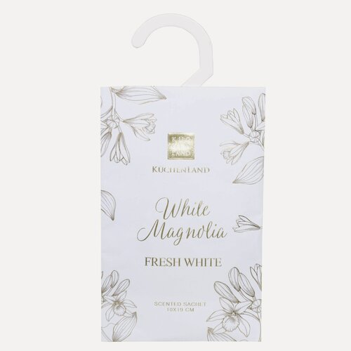 Изображение товара Саше ароматическое, 10х19 см, подвесное, White Magnolia, Fresh white