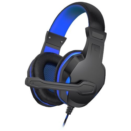 Наушники с микрофоном Olmio HF-011 синий-черный 99900₽