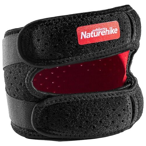 фото Наколенник naturehike strap-20hj nh20hj009 двойная регулируемая защита сухожилия мужской черный, 6927595749173