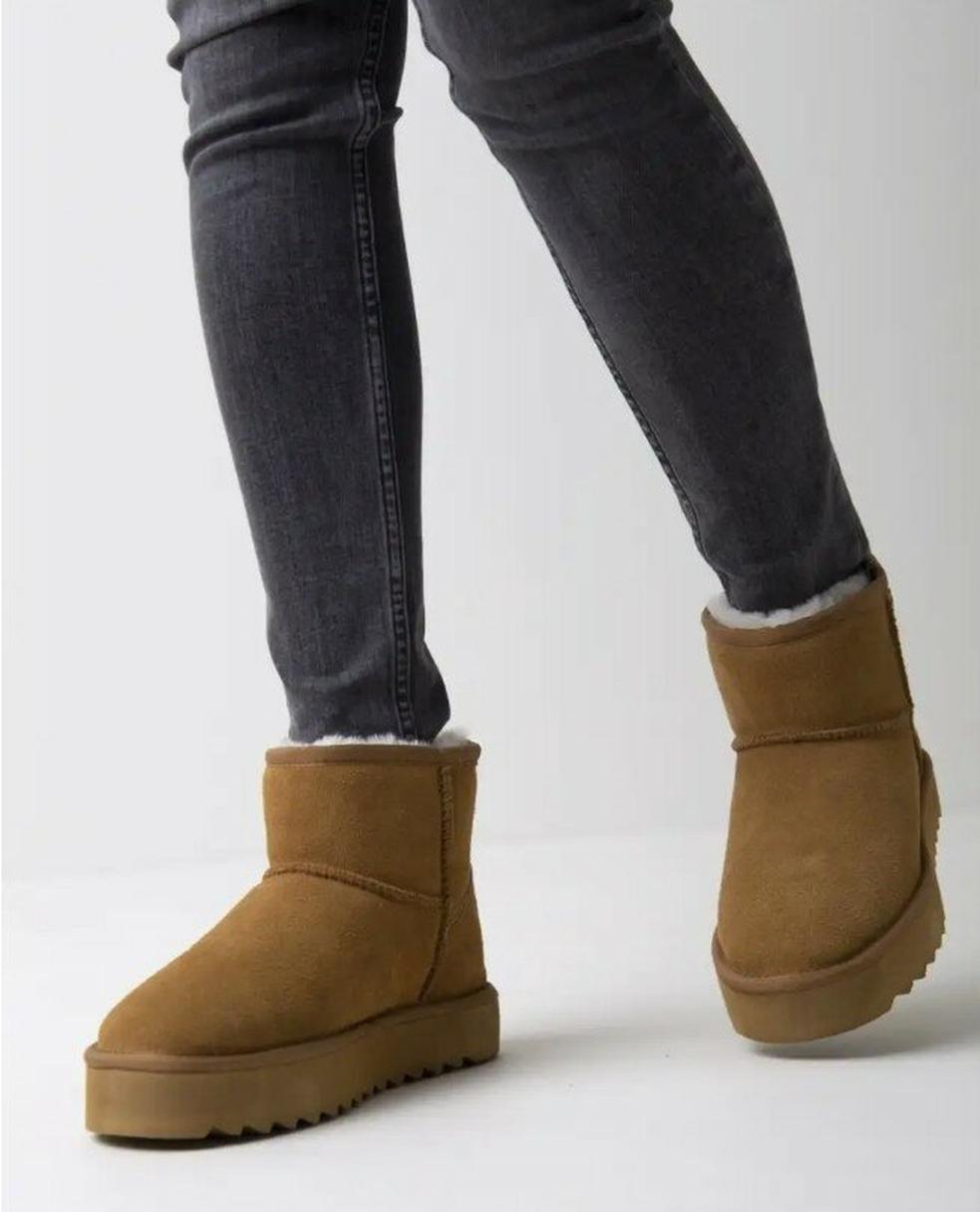 Угги MEXX, размер 38, рыжий