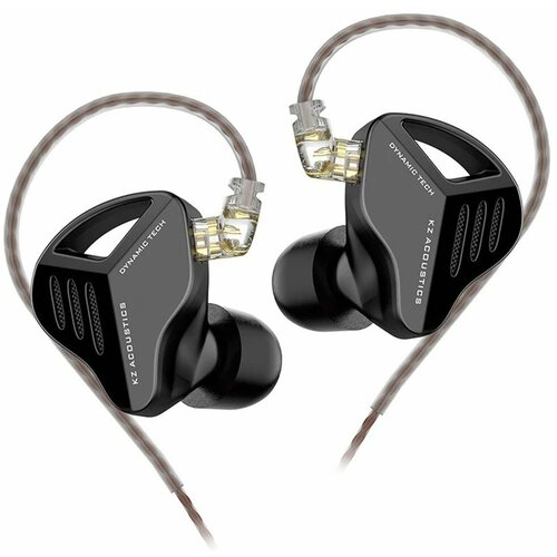 Наушники KZ Acoustics ZVX без микрофона черный 2690₽
