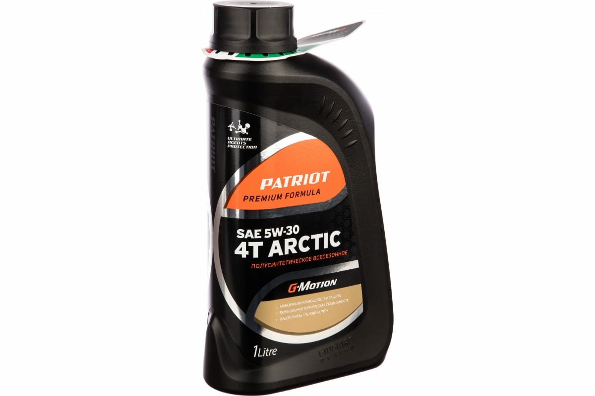 Масло для садовой техники PATRIOT G-Motion Arctic 5W-30