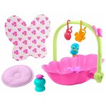 Кукла Mattel My Garden Baby Ванночка и кроватка, HBH46 - изображение