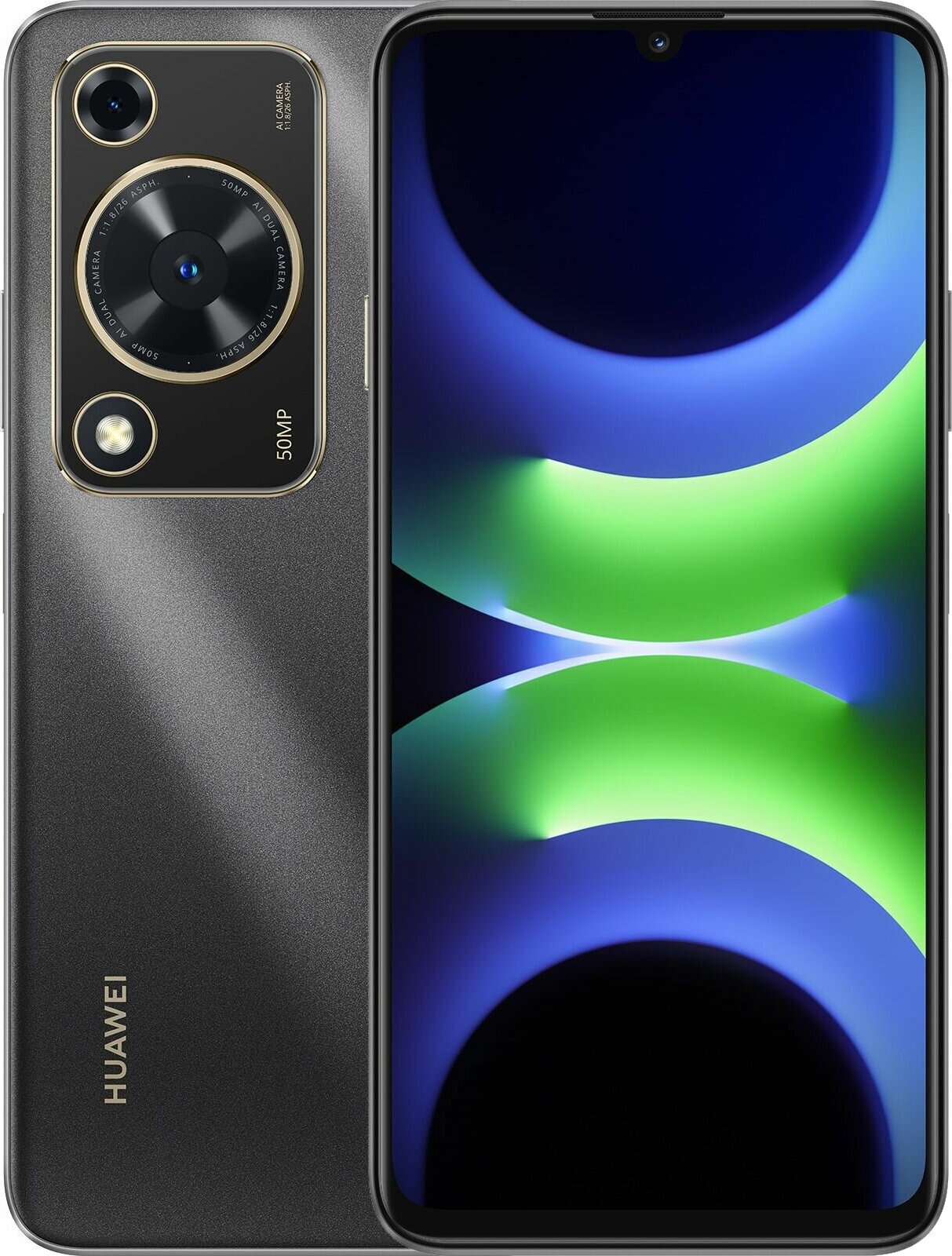 Смартфон HUAWEI Nova Y72S 8/256 ГБ RU, Dual nano SIM, черный