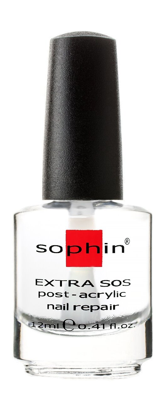 Гель для экстренного восстановления сильно поврежденных ногтей Sophin Extra Sos Post-Acrylic Nail Repair 12 мл .