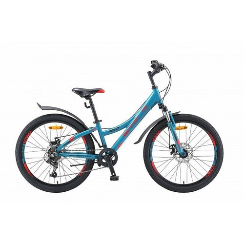 Велосипед Stels Navigator-430 MD 24 V010 рама 115 дюймов цвет голубой 2653800₽