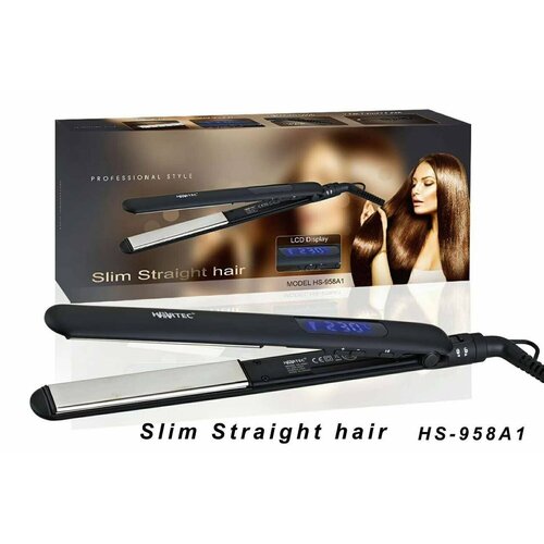 Плойка для волосPERFECT STRAIGHTENINGтитановое покрытиевыпрямлениеHS-958A1черный 316000₽