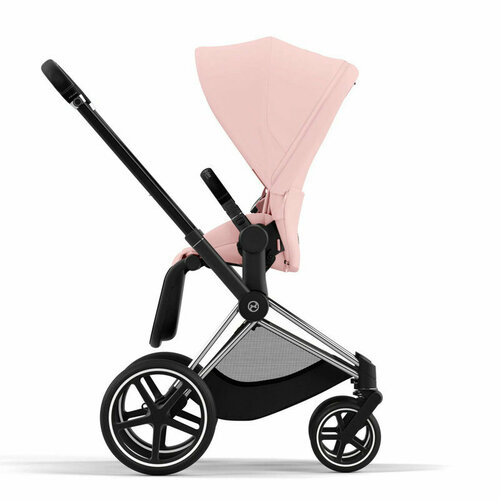 Cybex Priam IV Коляска прогулочная, шасси IV Chrome Black/Peach Pink cybex priam iv коляска прогулочная шасси iv mattblack peach pink