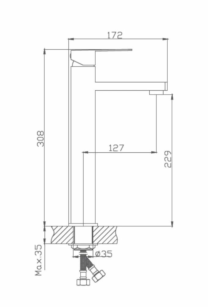 Смеситель для душа HAIBA HB11803 черный - фотография № 13