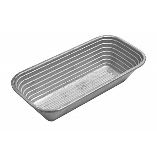 Форма для расстойки теста прямоугольная №17Р 28,5х13,5х6,5см литой алюминий