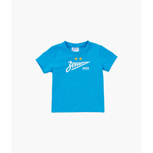 Футболка Зенит, размер 92-98 см, голубой футболка зенит размер 92 98 см голубой