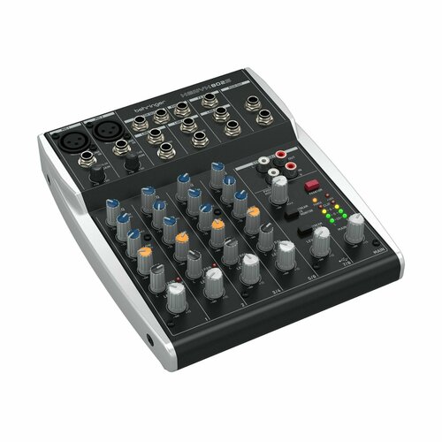 behringer xenyx x 1832usb универсальный малошумящий микшерный пульт с usb интерфейсом Микшерный пульт Behringer XENYX 802S